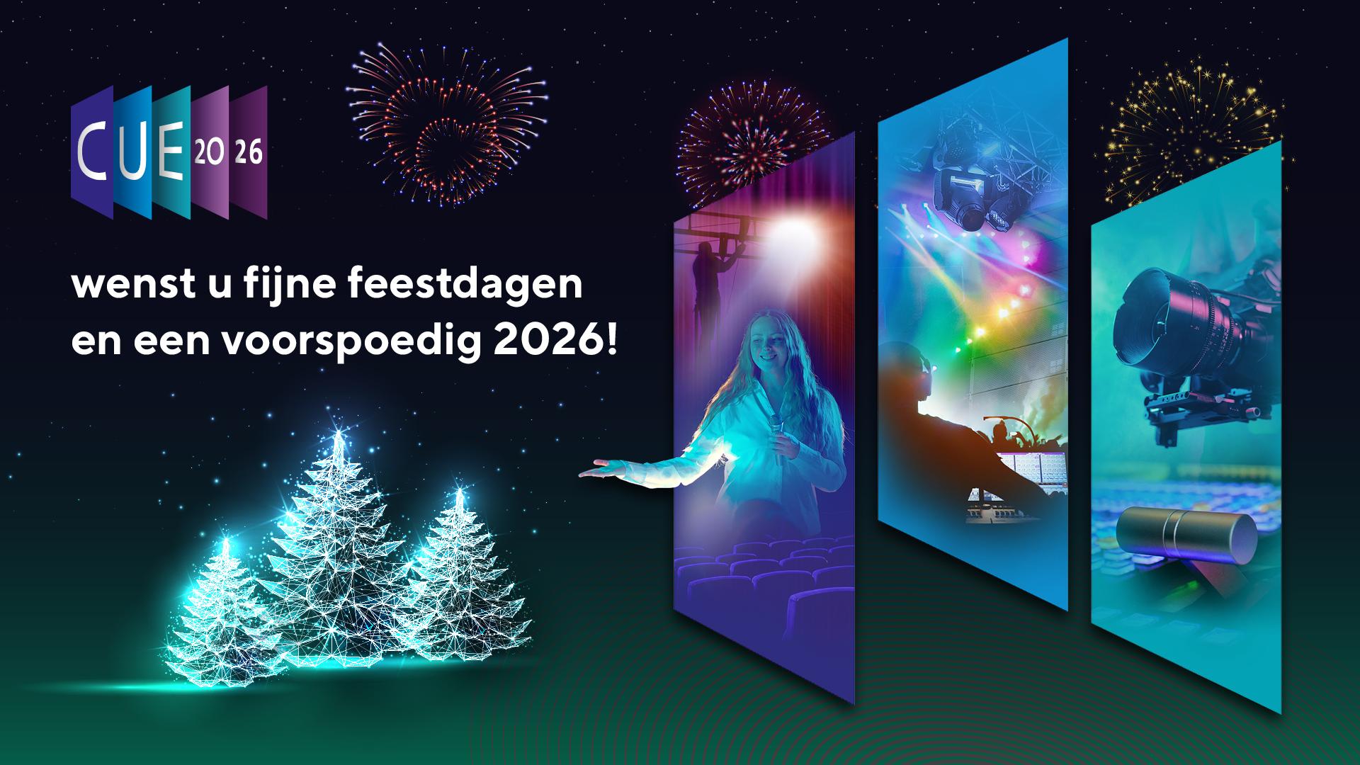 Fijne feestdagen namens CUE 